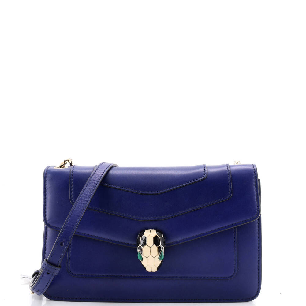 Bvlgari Small Serpenti Crossbody Bag Leather